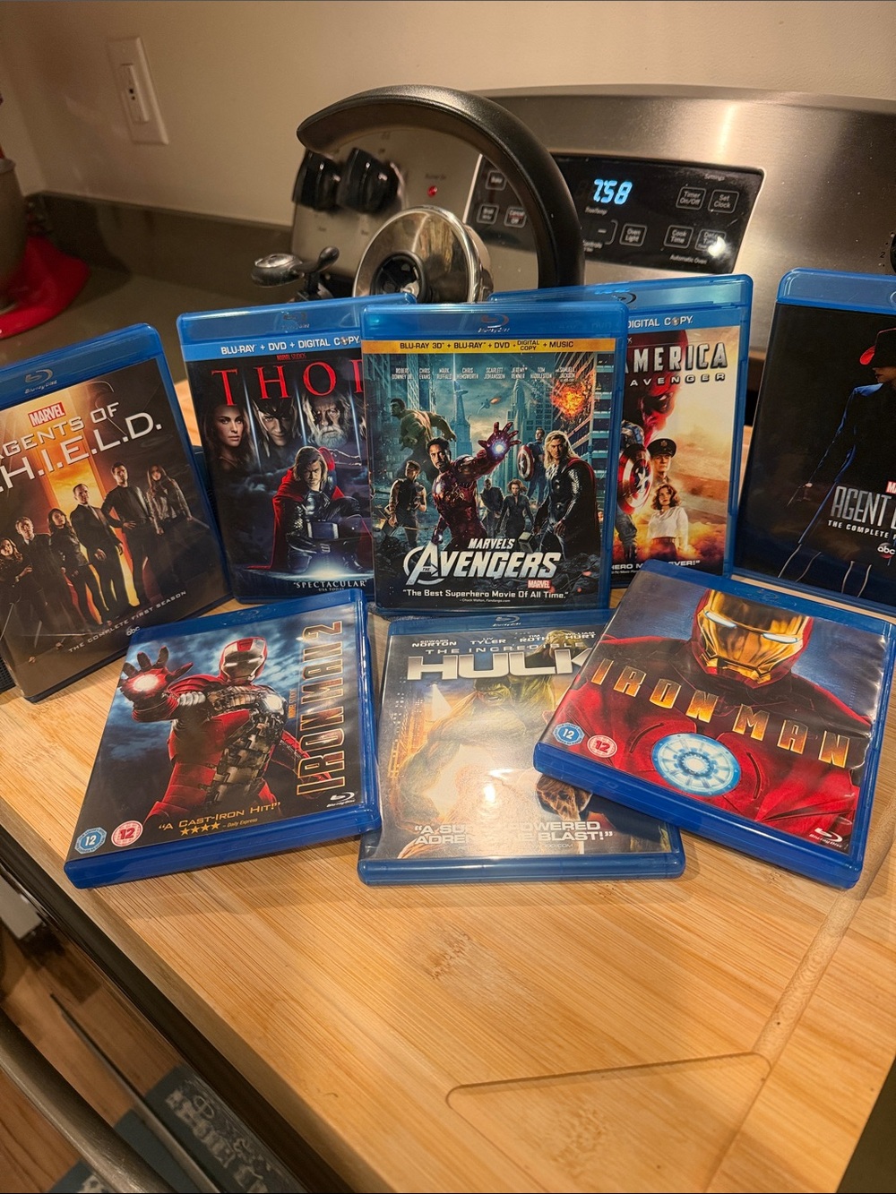 MCU Phase 1 Blu-Ray Collection